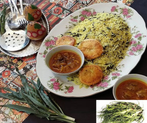 طرز تهیه شنگ پلو غذای خوشمزه و مفید