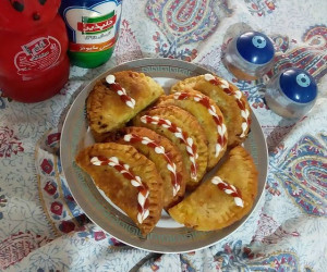 طرز تهیه پیراشکی گوشت با خمیر مخصوص