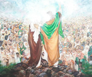 نقاشی عید غدیر : 28 نقاشی کودکانه با موضوع عید غدیر خم