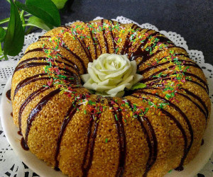 طرز تهیه کیک کنجدی با طعم به یادماندنی