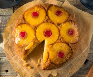 طرز تهیه کیک آناناس وارونه جدید و متفاوت