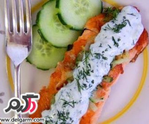 آموزش تهیه سس شوید و پنیر سویا