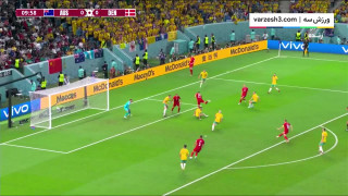خلاصه بازی استرالیا ۱ - ۰ دانمارک جام جهانی ۲۰۲۲ قطر گزارش فارسی