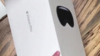 آنباکس هدست جدید اپل ویژن پرو