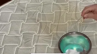 آموزش تمیز کردن تشک تخت با جوش شیرین