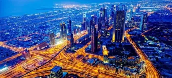 مجموعه تصاویر هوایی از شهر زیبای دبی