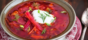 طرز تهیه سوپ لبو (چغندر) پیش غذایی ساده و لذیذ