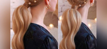 مدل مو باز دخترانه برای عروسی مناسب موهای رنگ شده / بدون رنگ (ساده - جدید)