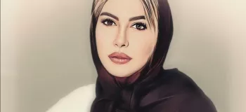 فریبا نادری و شال بچگانه معروفش در ترکیه ... !