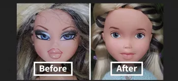 این هنرمند عروسک ها با آرایش غلیظ را ،تعمیر می کند و گرونتر از قبل میفروشد !