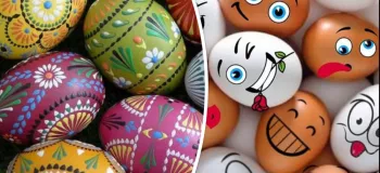 ایده های جدید و جذاب نقاشی روی تخم مرغ سفالی برای نوروز ۱۴۰۳