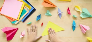 جدیدترین نمونه های کاردستی با کاغذ (اوریگامی)