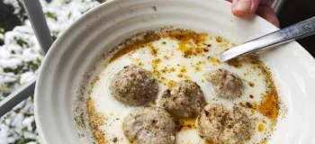 روش طبخ کوفته کشک (کوفته سی) با سس مخصوص