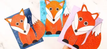 آموزش گام به گام جهت ساخت کاردستی روباه با کاغذ