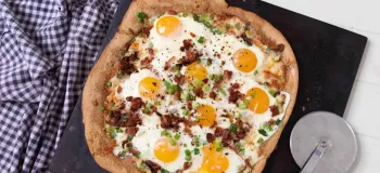 دستور پخت ۳ مدل پیتزا صبحانه خانگی