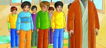شعر کودکانه در مورد نماز جماعت