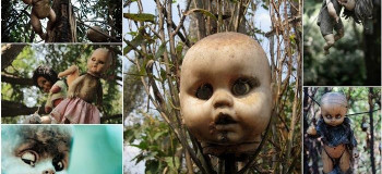 جزیره عجیب و وحشتناک عروسک ها در مکزیک