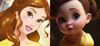 اگر شخصیت های محبوب دیزنی بچه شوند!