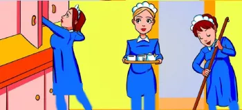 این تست هوش محشره بگو کدوم از این خانوما خدمتکار باردار؟