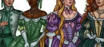 لباس پرنسسی، شاهزاده خانم های دیزنی در این نقاشی ها فوق العاده زیباست !