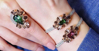 مجموعه جواهرات Soulmate با طرح خوشه هایی از الماس!
