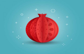 کارت پستال دیجیتال یلدا : 15 کارت پستال موزیکال، دیجیتال شب یلدا