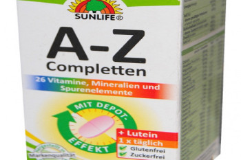 فواید مصرف مکمل A-Z ویتامین + لوتئین ( A-Z Completten)