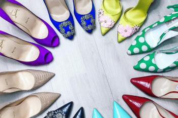 شیک ترین مدل کفش مجلسی پاشنه دار با رنگبندی زیبا و جدید 2018