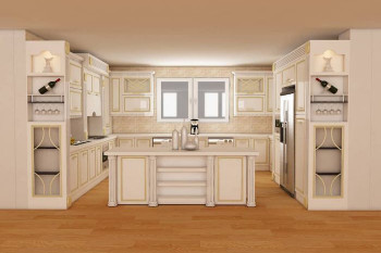 مدل کابینت آشپزخانه جدید mdf بسیار زیبا و لاکچری (3)