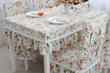 تصاویر انواع رومیزی پارچه ای فانتزی مناسب منزل نو عروس