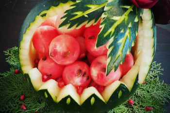 رونمایی ۲۰ مدل از جدیدترین تصاویر تزیین هندوانه یلدا امسال ۲۰۱۹