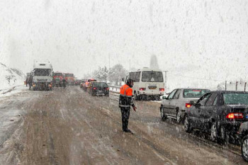 برف و کولاک در ۱۴ استان کشور / حادثه برای ۱۵۰۰ نفر