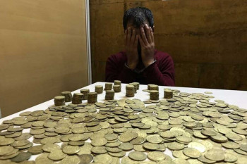 ۱۳۰۰ سکه عتیقه در مترو تهران کشف شد