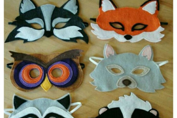ساخت ماسک حیوانات 