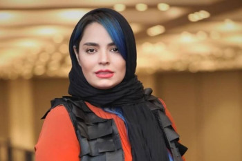 استایل جالب و خفن سپیده خداوردی در اکران خصوصی مسخره باز + عکس
