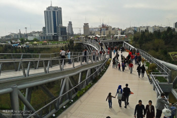تصاویر پل طبیعت تهران