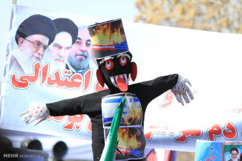 تصاویر راهپیمایی یوم الله ۲۲بهمن در سیرجان
