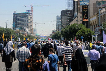 تصاویر راهپیمایی روز جهانی قدس در مشهد