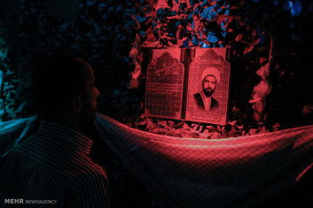 تصاویر بیست و یکمین یادواره شهدای هشت سال جنگ تحمیلی بسیج مهرانشهر
