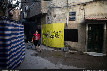 تصاویر محله شیعیان در دمشق قدیم با 70 شهید