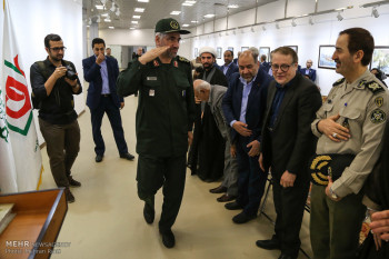 تصاویر افتتاح تالار پیروزی در باغ موزه دفاع مقدس