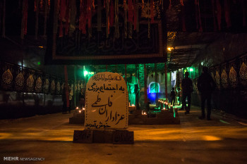 تصاویر مراسم سوگواری ایام فاطمیه‎ در بخش گله دار استان فارس