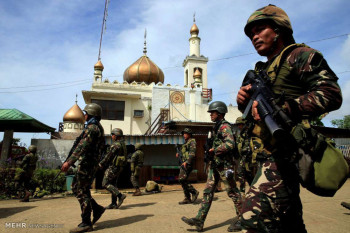 تصاویر مبارزه با عناصر داعش در فیلیپین‎