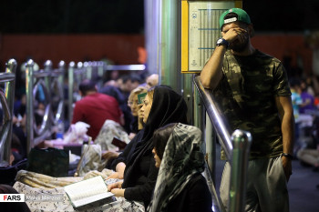 تصاویر احیای شب نوزدهم ماه رمضان در امامزاده صالح(ع)