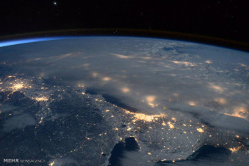 تصاویر فضانورد آمریکایی از زمین‎
