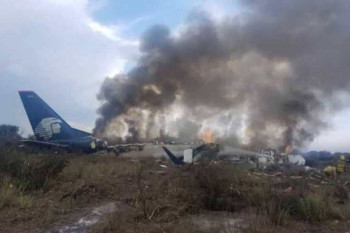 سقوط هواپیمای مسافربری با 100 سرنشین در شمال مکزیک