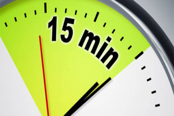 قانون 15 دقیقه چیست؟ کاربرد قانون 15 دقیقه در زندگی 