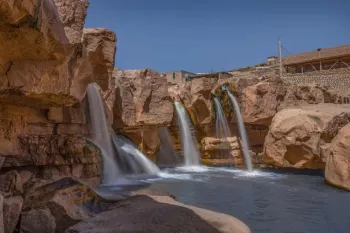 آبشار افرینه دیدنی ترین مکان در استان لرستان (خرم آباد)