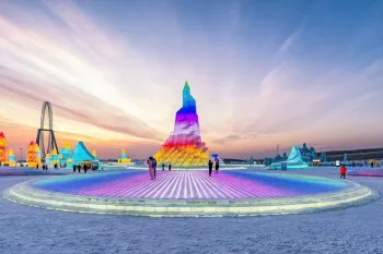 شهر یخی چین هاربین : دیدنی ، زیبا و خیال انگیز