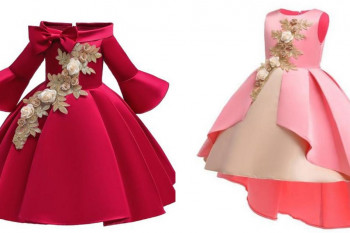 لباس مجلسی دخترانه ۲۰۲۰ بچه گانه در انواع طرح های زیبا و چشم نواز